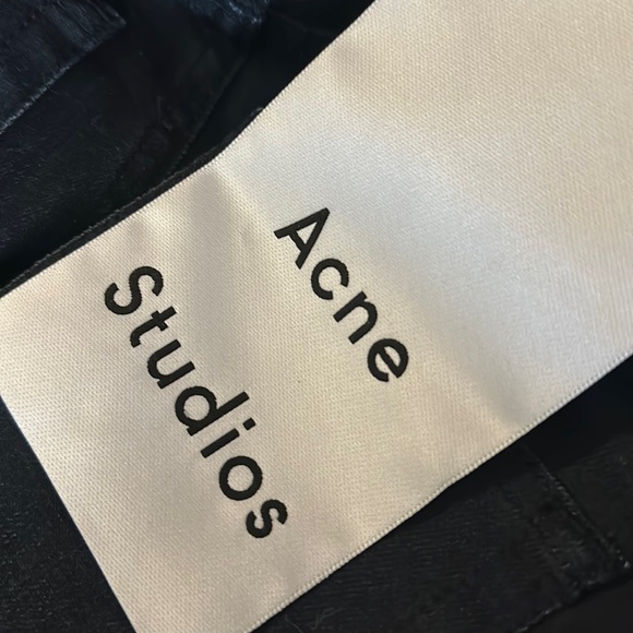 NWT Acne Studios Women’s Skin 5 Pocket 25/34 Regular Waist Skinny Leg - Picture 4 of 4